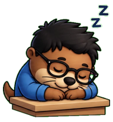 Desk Otter Idle